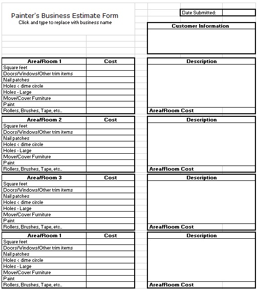 free-printable-interior-painting-estimate-forms-printable-forms-free