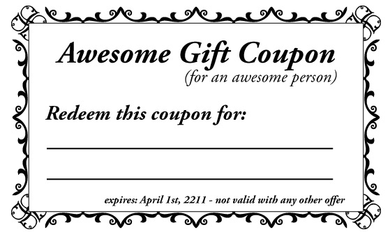 13 Free Sample Kids Discount Coupon Templates - Printable Samples