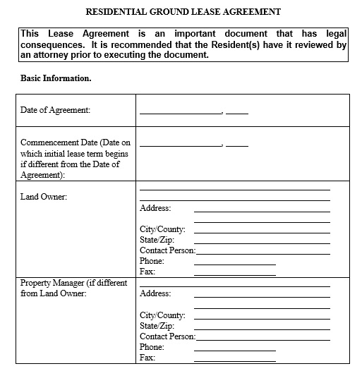 12 Free Sample Legal Lease Agreement Templates
