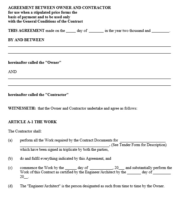 Agreement To Pay Template from www.printablesample.com