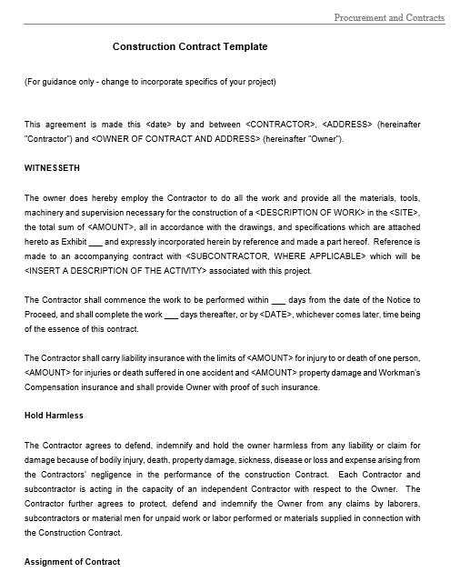 Legal Binding Document Template from www.printablesample.com