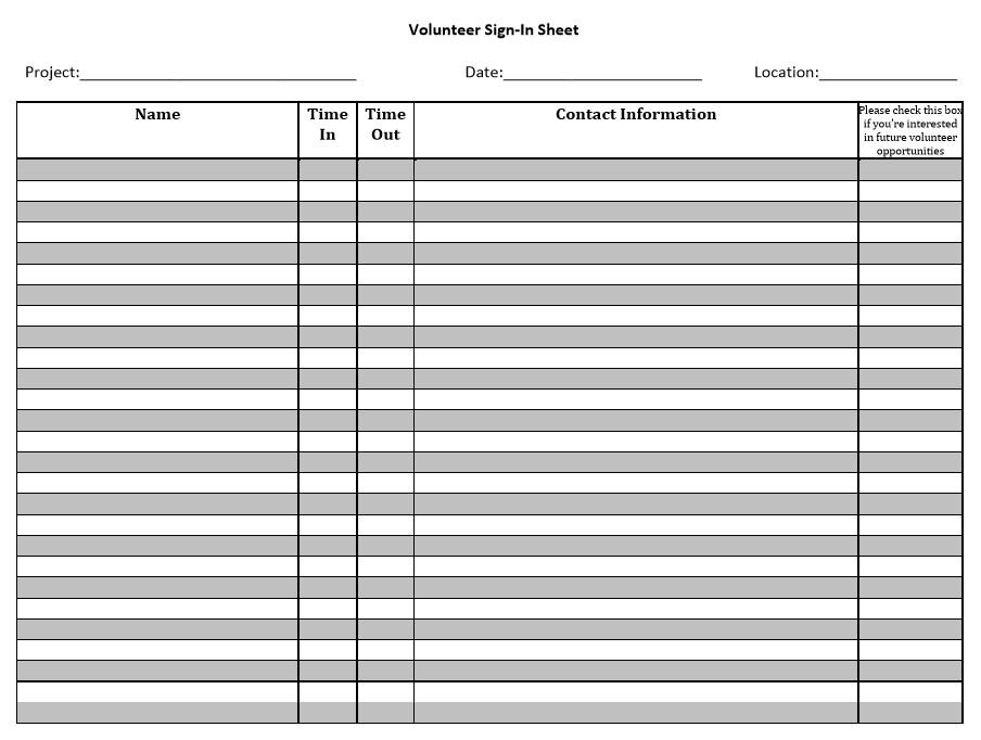 10-free-sample-volunteer-sign-in-sheet-templates-printable-samples