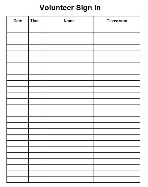 Microsoft Word Sign In Sheet Template from www.printablesample.com