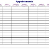 12 Free Sample Teacher Schedule Templates - Printable Samples