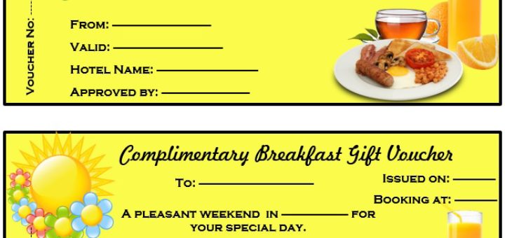 13 Free Sample Restaurant Voucher Templates - Printable Samples