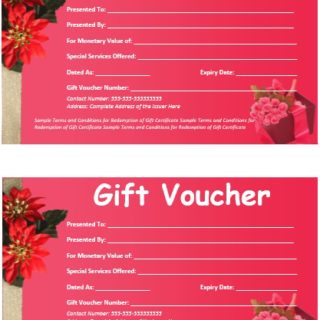 14 Free Sample Drinks Voucher Templates - Printable Samples