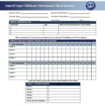 9 Free Sample Child Care Attendance Sheet Templates - Printable Samples