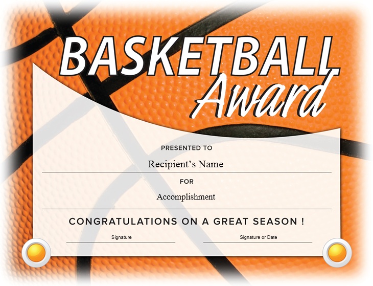 13-free-sample-basketball-certificate-templates-printable-samples