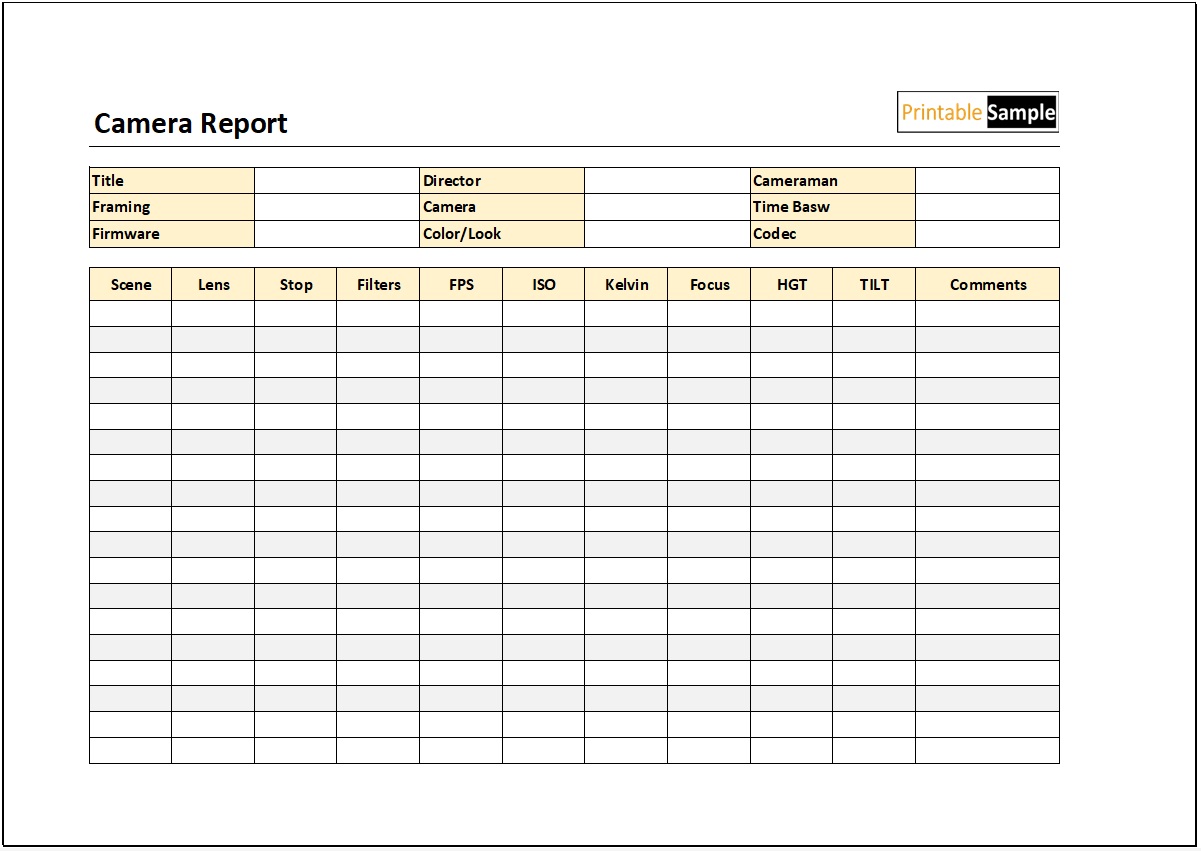 10-free-camera-report-templates-printable-samples