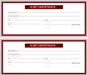 9 Free Sample Birthday Voucher Templates - Printable Samples