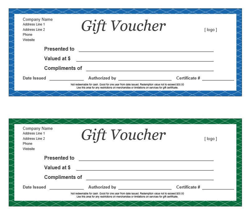 Gift Voucher Template 15