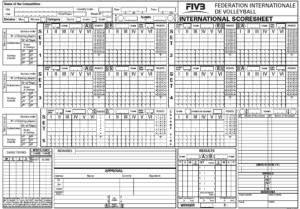 Volleyball Score Sheets - 14 Free Samples & Templates