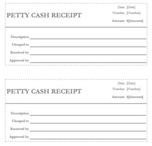 18 Free Sample Petty Cash Receipt Templates - Printable Samples