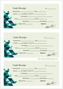 18 Free Sample Petty Cash Receipt Templates - Printable Samples