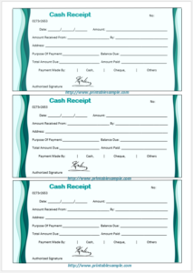 18 Free Sample Petty Cash Receipt Templates - Printable Samples