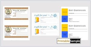 lunch voucher templates image