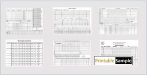 cricket score sheet templates image