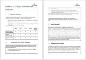 Business Case Template 03