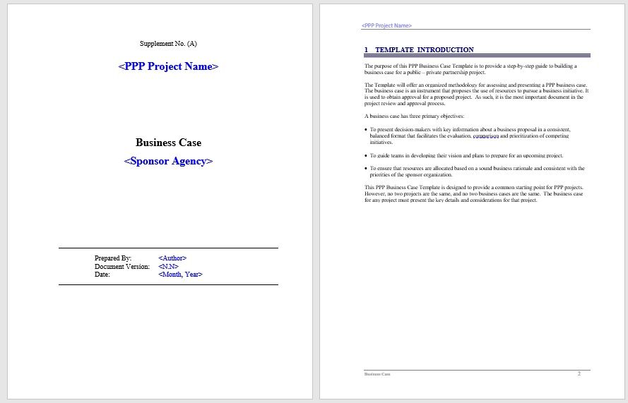 Business Case Template 26