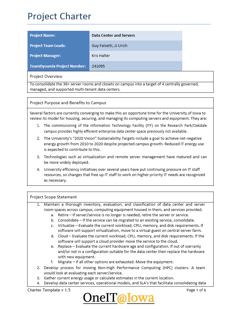 project-charter-template-22-printable-samples