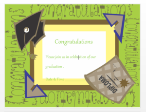 31 Free Graduation Party Invitation Templates - Printable Samples