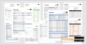 Salary Slip Templates