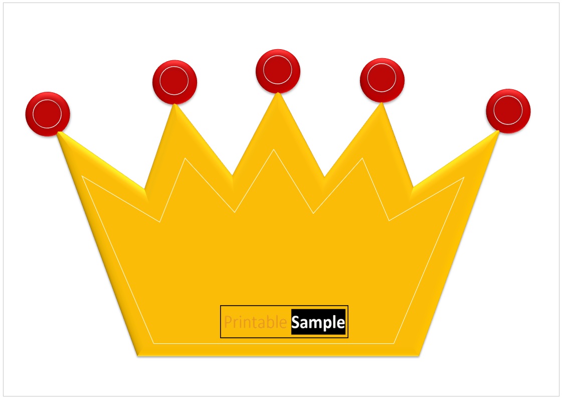 Paper Crown Template 01