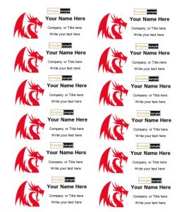 10 Free Name Tag Templates - Printable Samples
