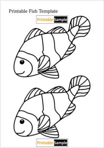 Printable Fish Template 01