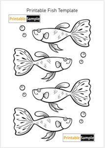 Printable Fish Template 04