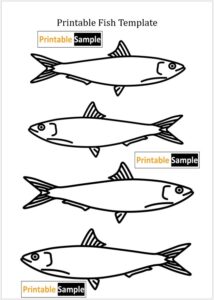 Printable Fish Template 06