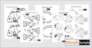 Printable Fish Templates Header Image