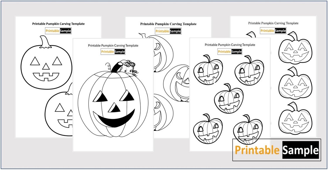 Printable Pumpkin Carving Templates Feature Image
