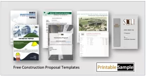 construction proposal templates