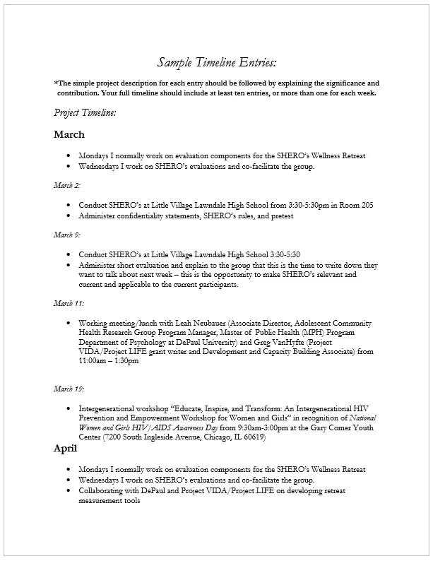 Timeline Example 09