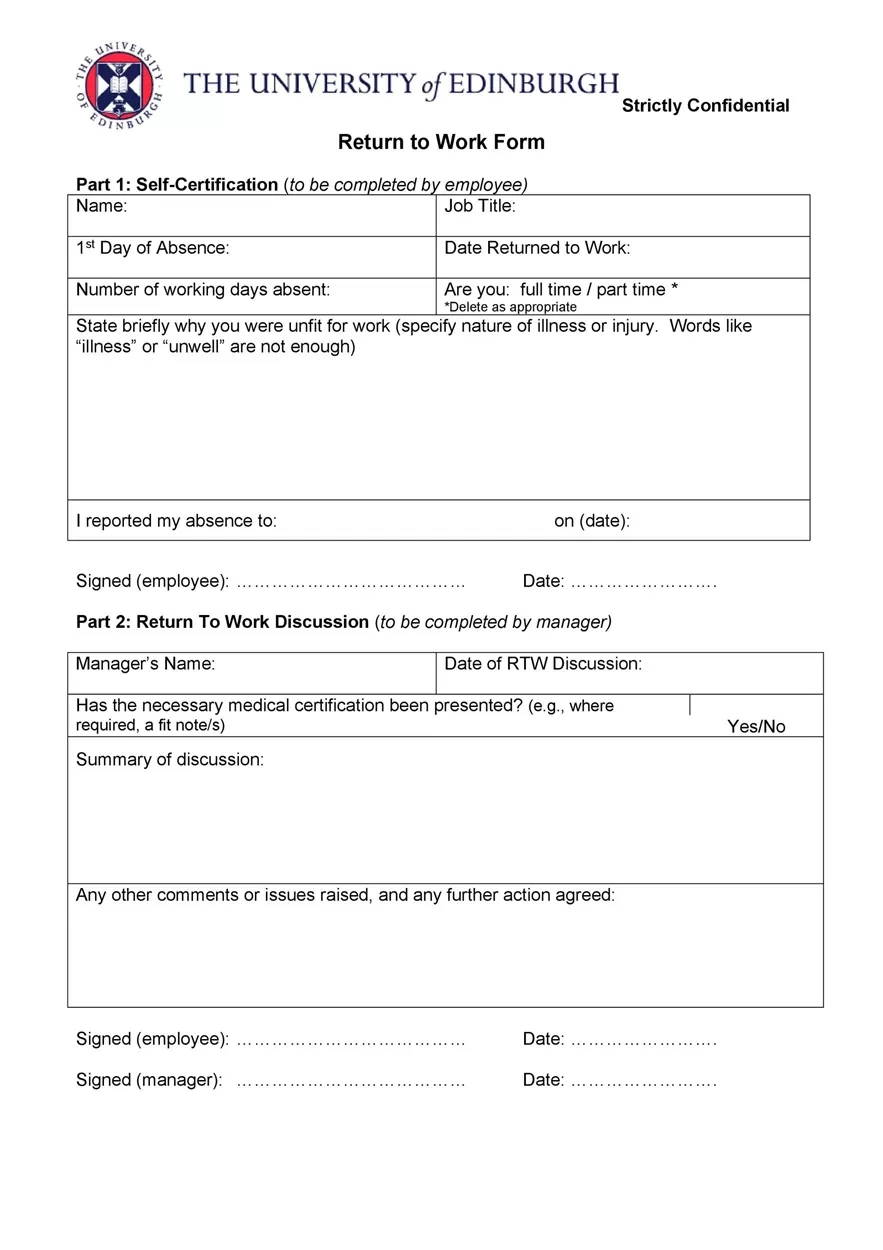 Return-to-work form 10