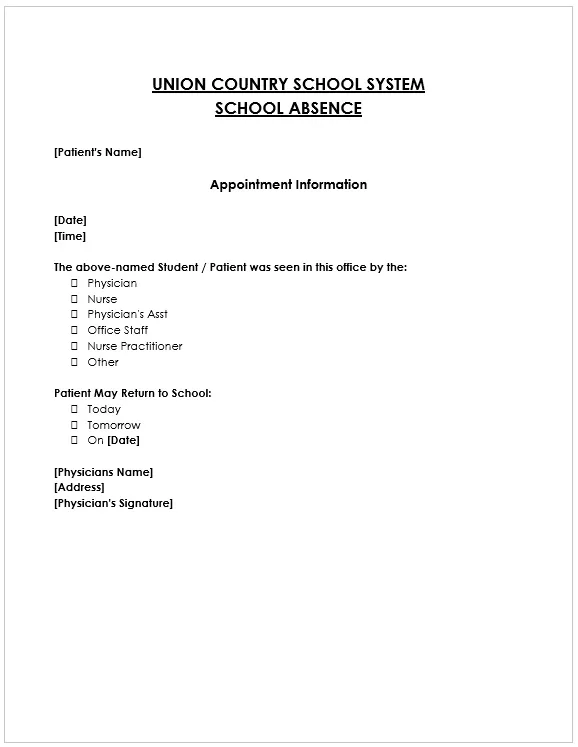 Fake Doctors Note - 03