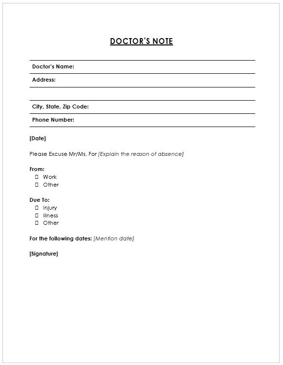 Fake Doctors Note - 16