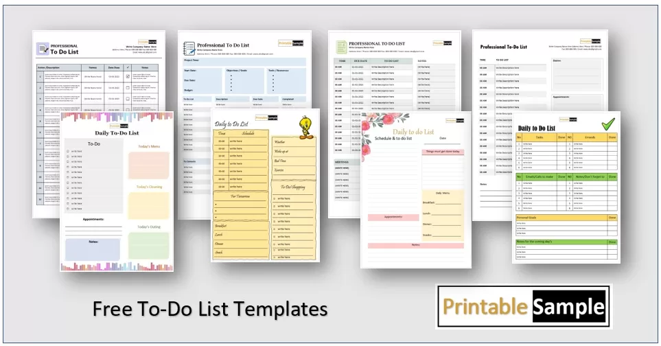 To-Do List Templates