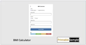 BMI Calculator