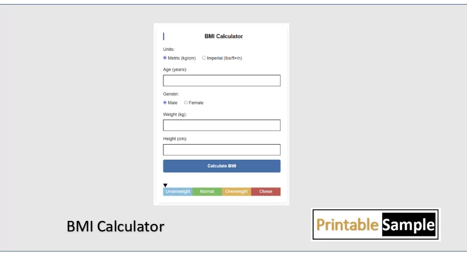 BMI Calculator