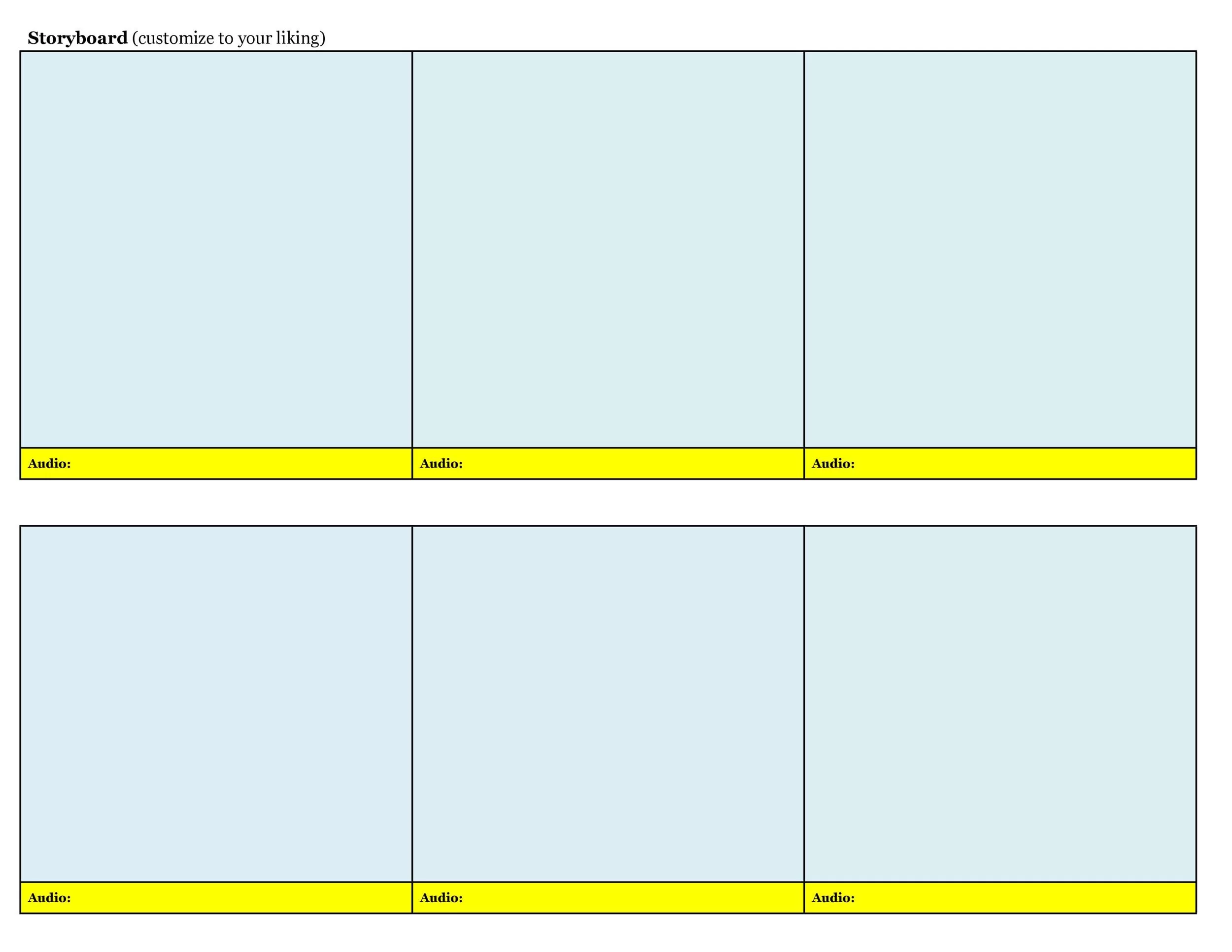 Storyboard Template 17