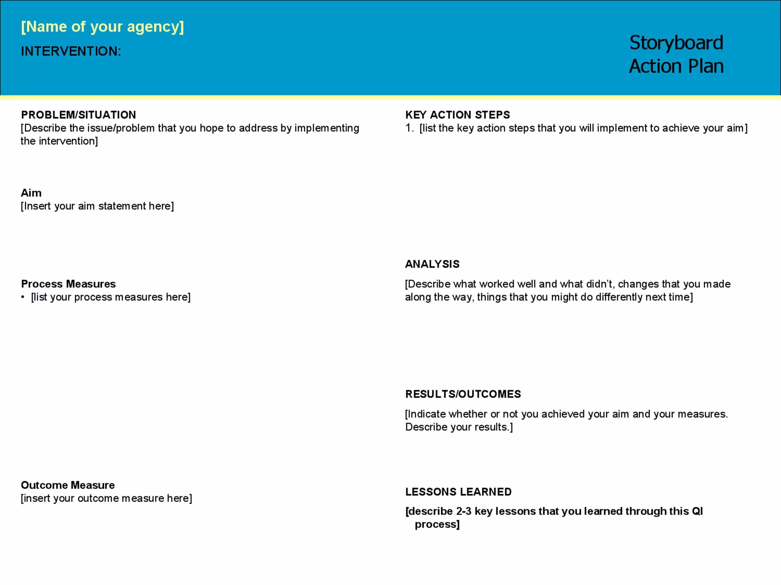 Storyboard Template 22