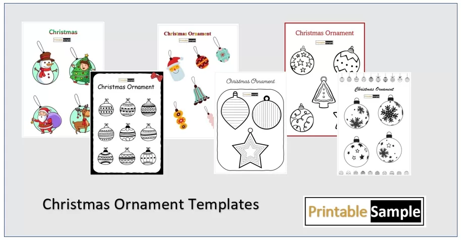 Christmas Ornament Templates