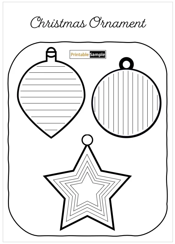 DIY Christmas ornament patterns