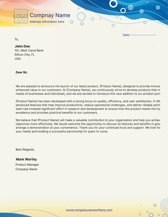 Letterhead Design for Interior Designers